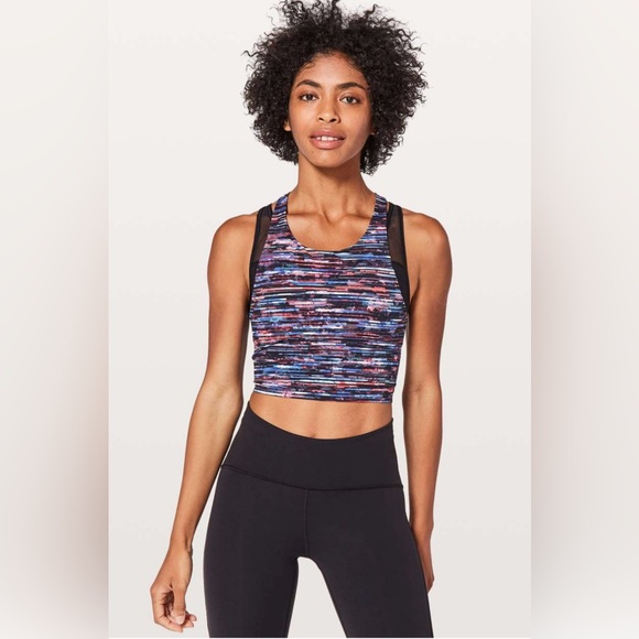 Lululemon Break Free Cropped Tank Size 6 - Picture 1 of 10